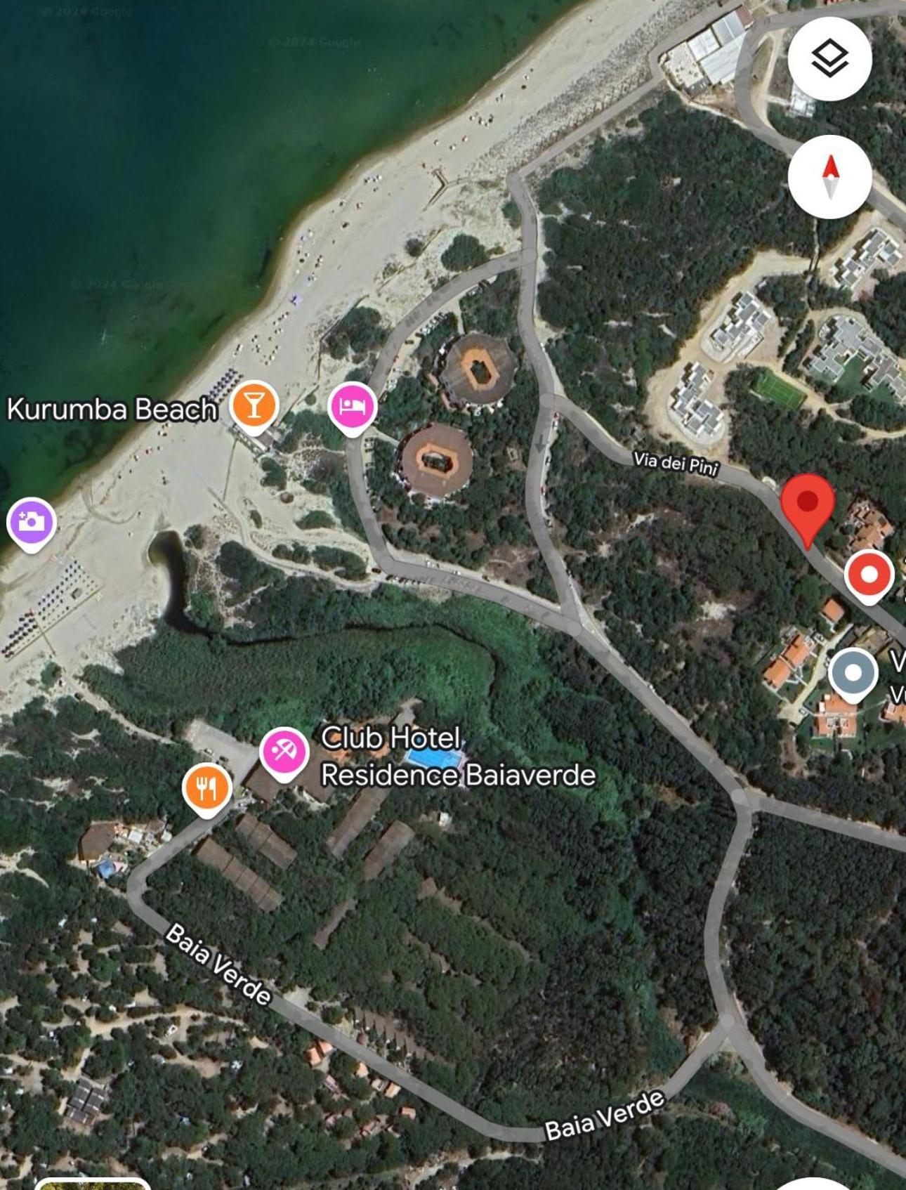 סאסארי Magnifique Villa Neuve En Bord De Mer מראה חיצוני תמונה
